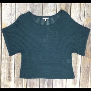 Eileen Fisher Tencel Knit Open Weave Top